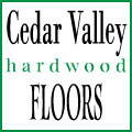 Cedar Valley hardwood floors logo